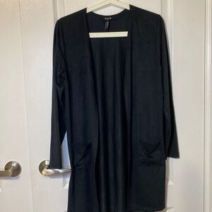 Open-Front Longline Cardigan